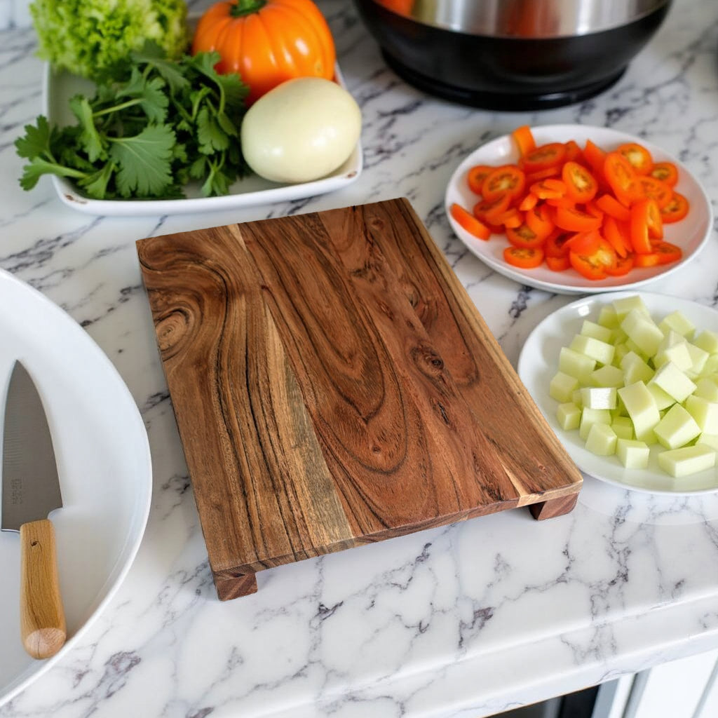 Chop and Slide chopping board