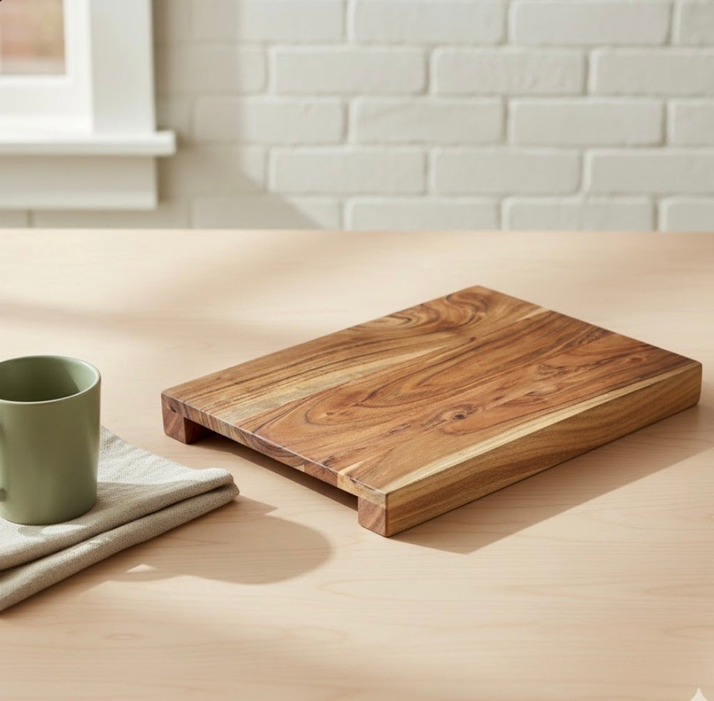 Chop and Slide chopping board