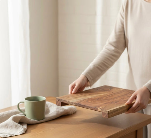 Chop and Slide chopping board